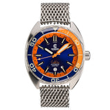 Ocean Crawler Core Diver - Blue/Orange v3 - Preorder - Ocean Crawler Watch Co.
