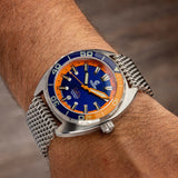 Ocean Crawler Core Diver - Blue/Orange v3 - Preorder - Ocean Crawler Watch Co.