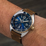 Ocean Crawler Core Diver - Collector's Bronze - Blue - Preorder - Ocean Crawler Watch Co.