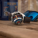 Ocean Crawler Core Diver - Fordite - Type A - Ocean Crawler Watch Co.