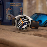 Ocean Crawler Core Diver - Fordite - Type C - Ocean Crawler Watch Co.