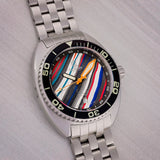 Ocean Crawler Core Diver - Fordite - Unique piece - ThunderTrack - Ocean Crawler Watch Co.