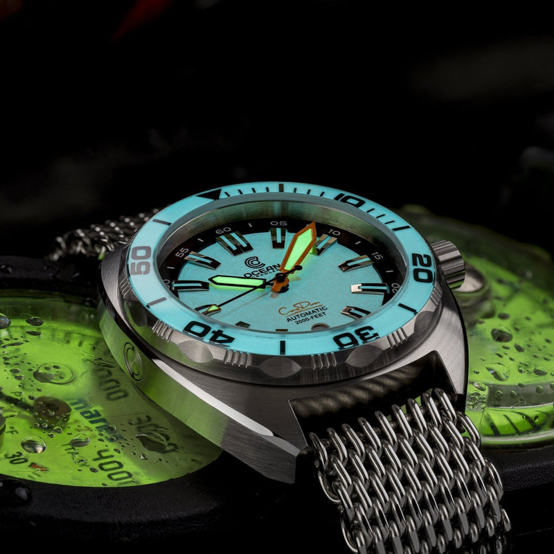 Ocean Crawler Core Diver - Fully Lumed v3 - Ocean Crawler Watch Co.