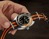 Ocean Crawler Core Diver GMT - Black/Orange - Ocean Crawler Watch Co.