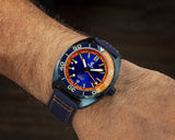 Ocean Crawler Core Diver GMT - Blue Steel - Ocean Crawler Watch Co.