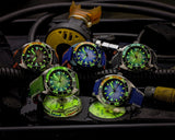Ocean Crawler Core Diver GMT v2 - Blue Steel DLC - Ocean Crawler Watch Co.