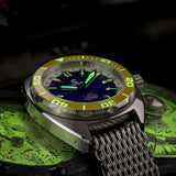 Ocean Crawler Core Diver - Gold/Blue v3 - Ocean Crawler Watch Co.