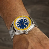 Ocean Crawler Core Diver - Gold/Blue v3 - Ocean Crawler Watch Co.