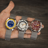 Ocean Crawler Core Diver - Gold/Blue v3 - Ocean Crawler Watch Co.