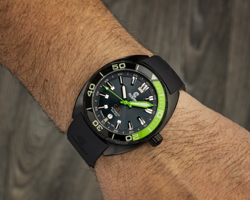Ocean Crawler Core Diver - Green DLC - Ocean Crawler Watch Co.