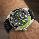 Ocean Crawler Core Diver - Green/Black v3 - Ocean Crawler Watch Co.