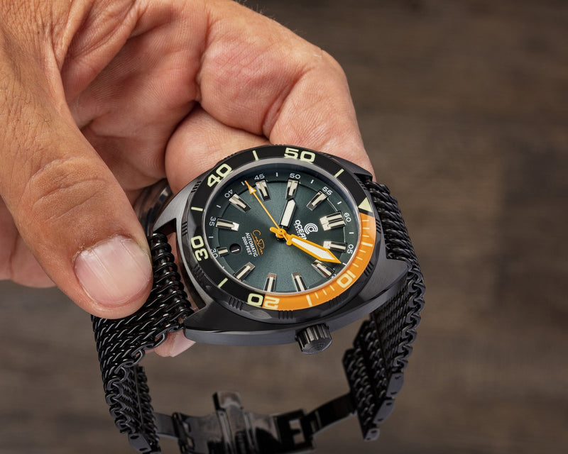 Ocean Crawler Core Diver - Grey - DLC - Ocean Crawler Watch Co.