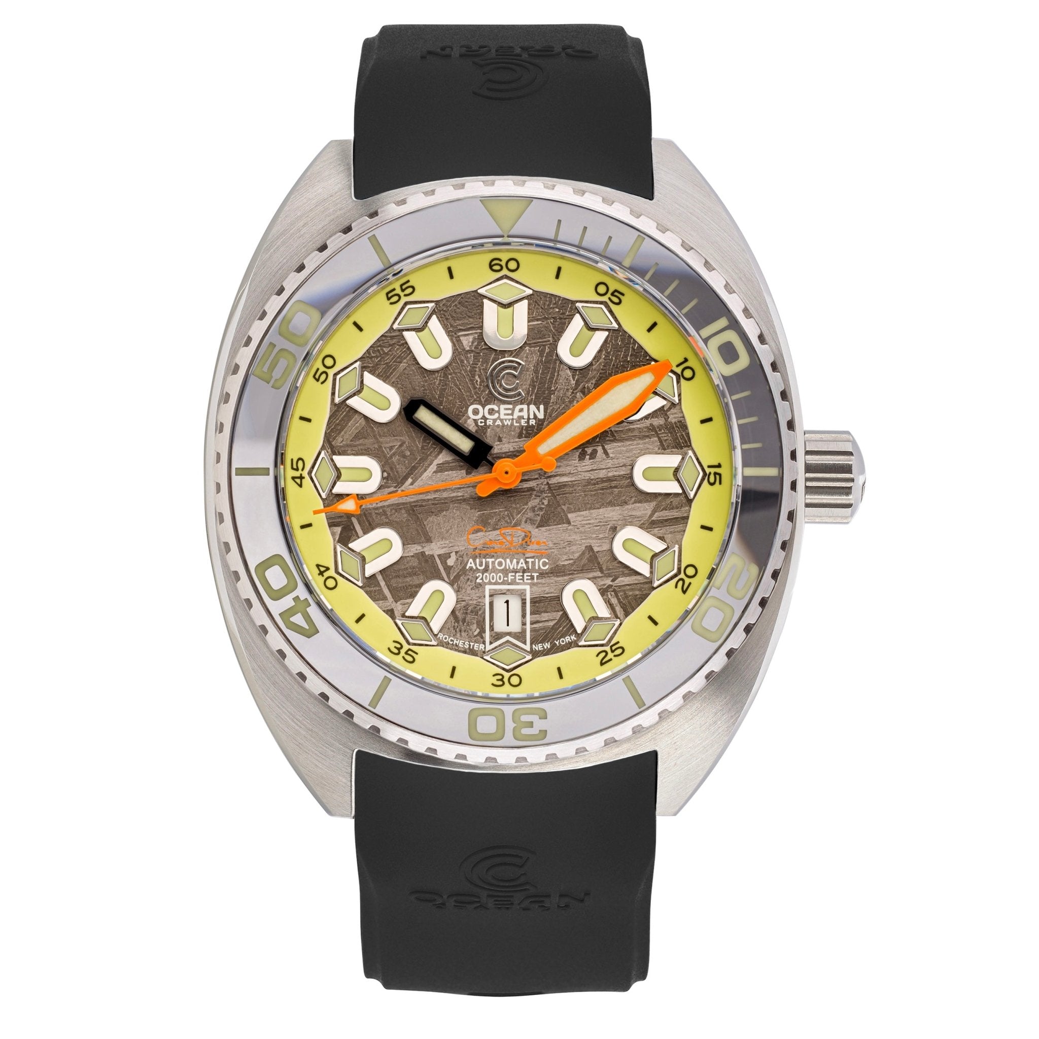 Ocean Crawler Core Diver - Meteorite Refractor - Ocean Crawler Watch Co.