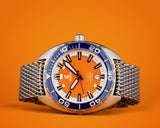 Ocean Crawler Core Diver - Orange - Ocean Crawler Watch Co.