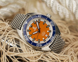 Ocean Crawler Core Diver - Orange - Ocean Crawler Watch Co.