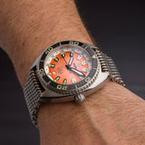 Ocean Crawler Core Diver - Orange Refractor - Summer Edition - Preorder - Ocean Crawler Watch Co.