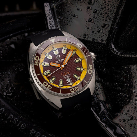 Ocean Crawler Core Diver - Sample Brown - SS - Ocean Crawler Watch Co.