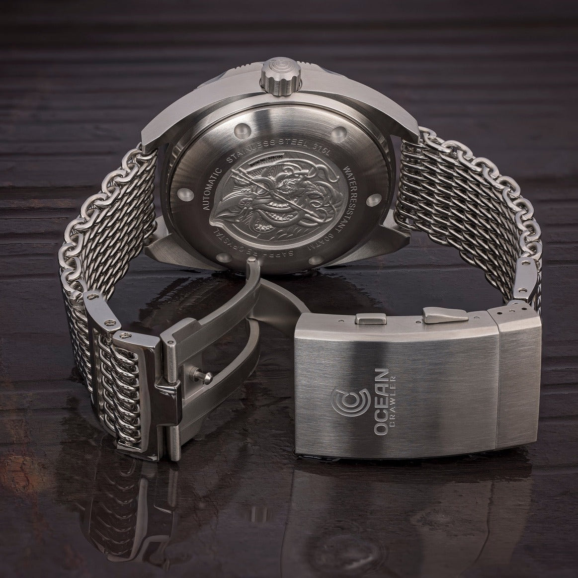 Ocean Crawler Core Diver - Sample Brown - SS - Ocean Crawler Watch Co.