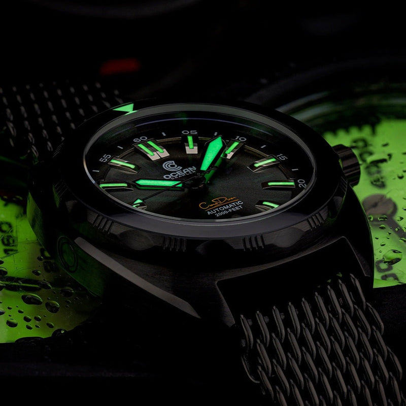 Ocean Crawler Core Diver V3 - Blackout DLC - Store Sample - Ocean Crawler Watch Co.