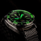 Ocean Crawler Core Diver V3 - Green - Store Sample - Ocean Crawler Watch Co.