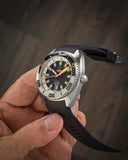 Ocean Crawler Core Diver V4 - Black/White - Preorder - Ocean Crawler Watch Co.