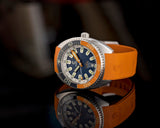 Ocean Crawler Core Diver V4 - Blue/Orange - Preorder - Ocean Crawler Watch Co.
