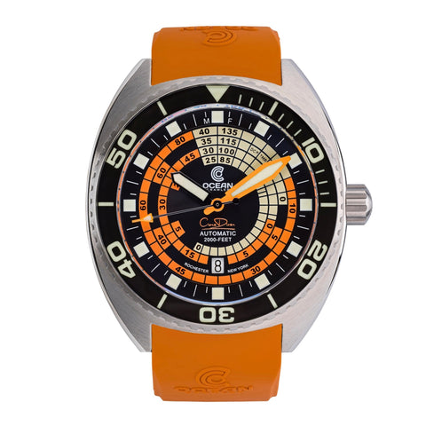 Ocean Crawler Decompression Timer - Black - Preorder - Ocean Crawler Watch Co.