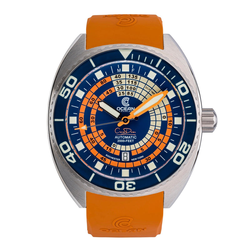 Ocean Crawler Decompression Timer - Blue - Preorder - Ocean Crawler Watch Co.