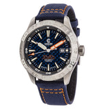 Ocean Crawler Dream Diver - Blue Carbon Fiber - Ocean Crawler Watch Co.