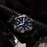 Ocean Crawler Dream Diver - Blue Carbon Fiber DLC - Ocean Crawler Watch Co.