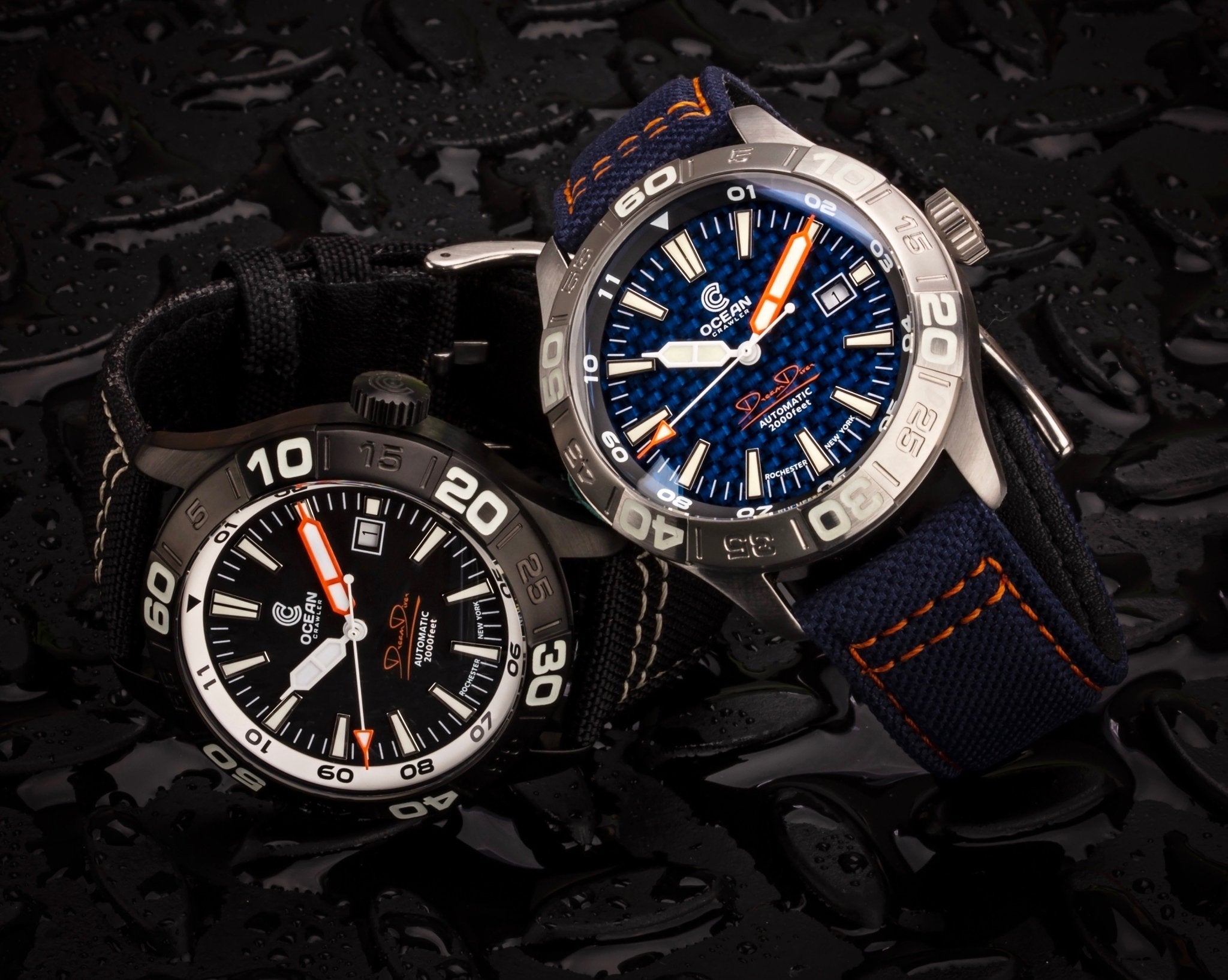 Ocean Crawler Dream Diver - Gradient Blue - Ocean Crawler Watch Co.