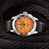 Ocean Crawler Dream Diver - Orange - Ocean Crawler Watch Co.