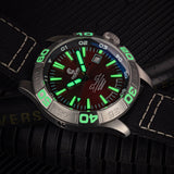 Ocean Crawler Dream Diver - Red - Ocean Crawler Watch Co.