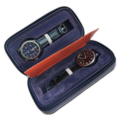 Ocean Crawler Dual Watch Holder And Organizer - Ocean Crawler Watch Co.