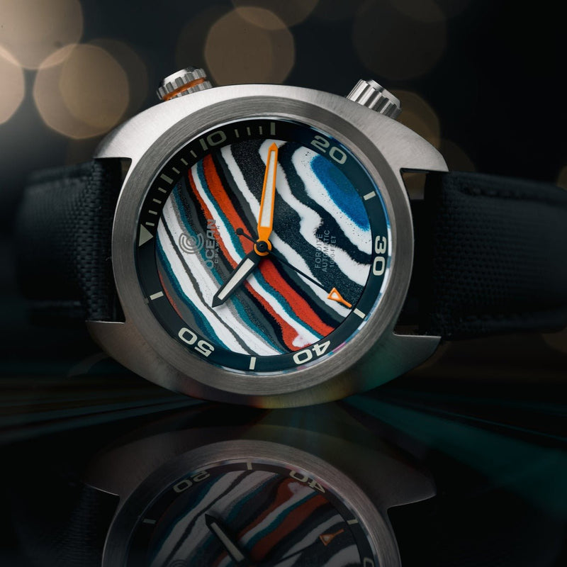 Ocean Crawler Great Lakes Diver - FORDITE - Prototype #1 - Ocean Crawler Watch Co.