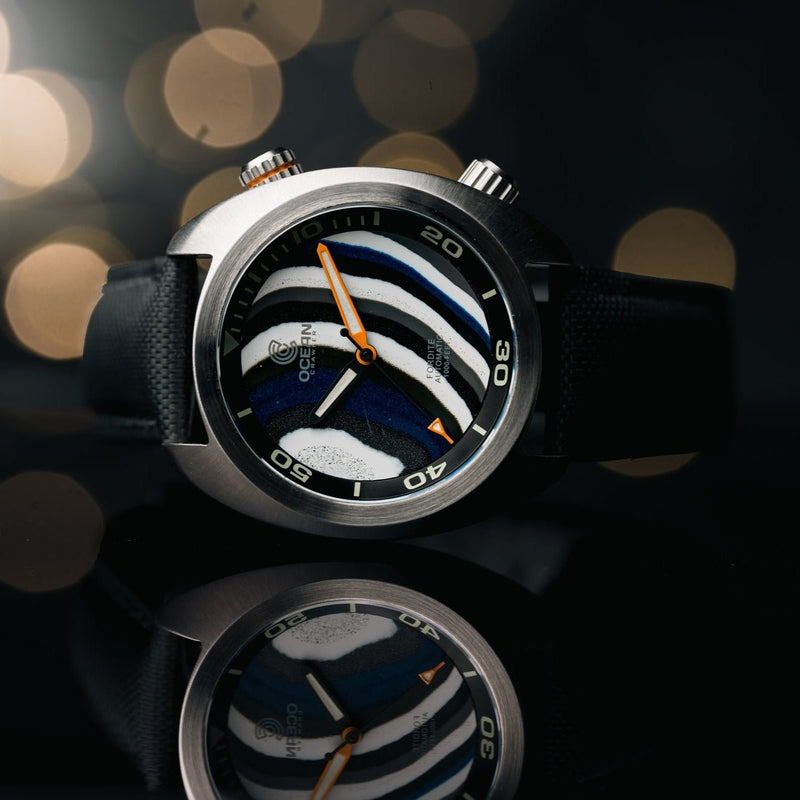 Ocean Crawler Great Lakes Diver - FORDITE - Prototype #2 - Ocean Crawler Watch Co.