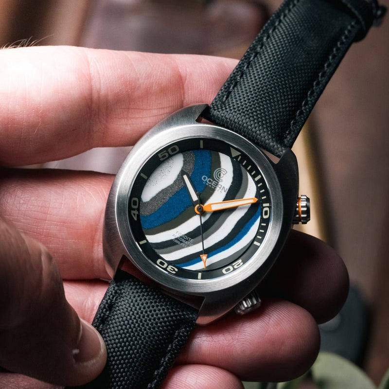Ocean Crawler Great Lakes Diver - FORDITE - Prototype #2 - Ocean Crawler Watch Co.