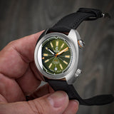 Ocean Crawler Great Lakes Diver V3 - Green - Preorder - Ocean Crawler Watch Co.
