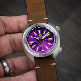 Ocean Crawler Great Lakes Diver V3 - Purple - Preorder - Ocean Crawler Watch Co.