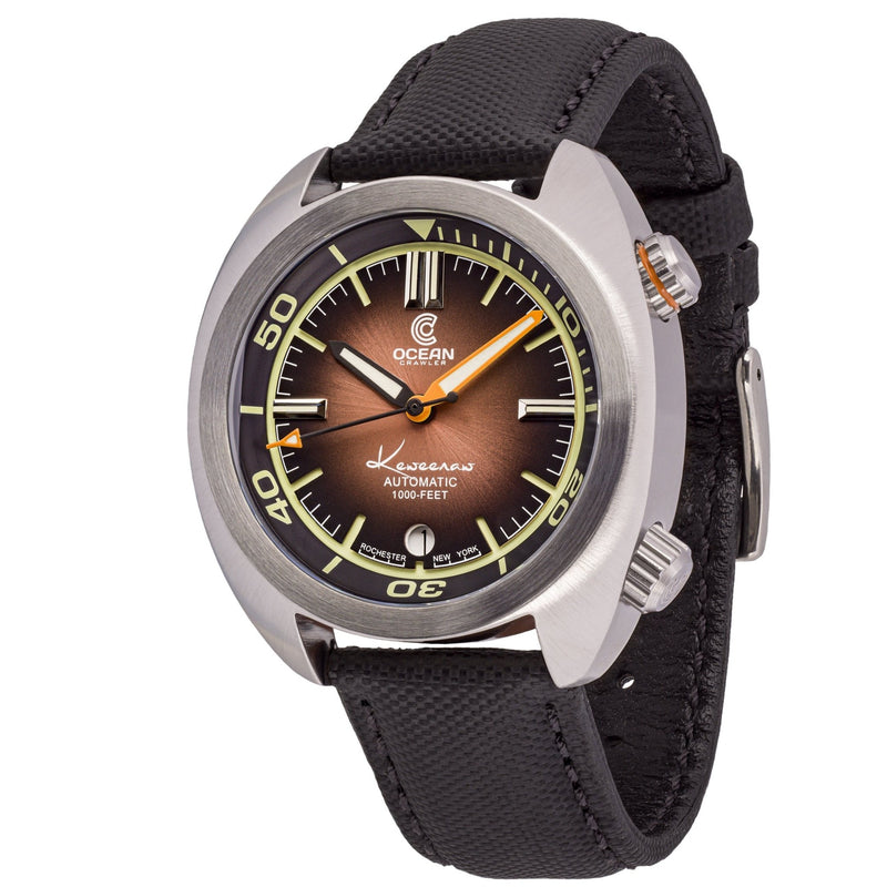 Ocean Crawler Great Lakes - Gradient Brown V2 - Ocean Crawler Watch Co.