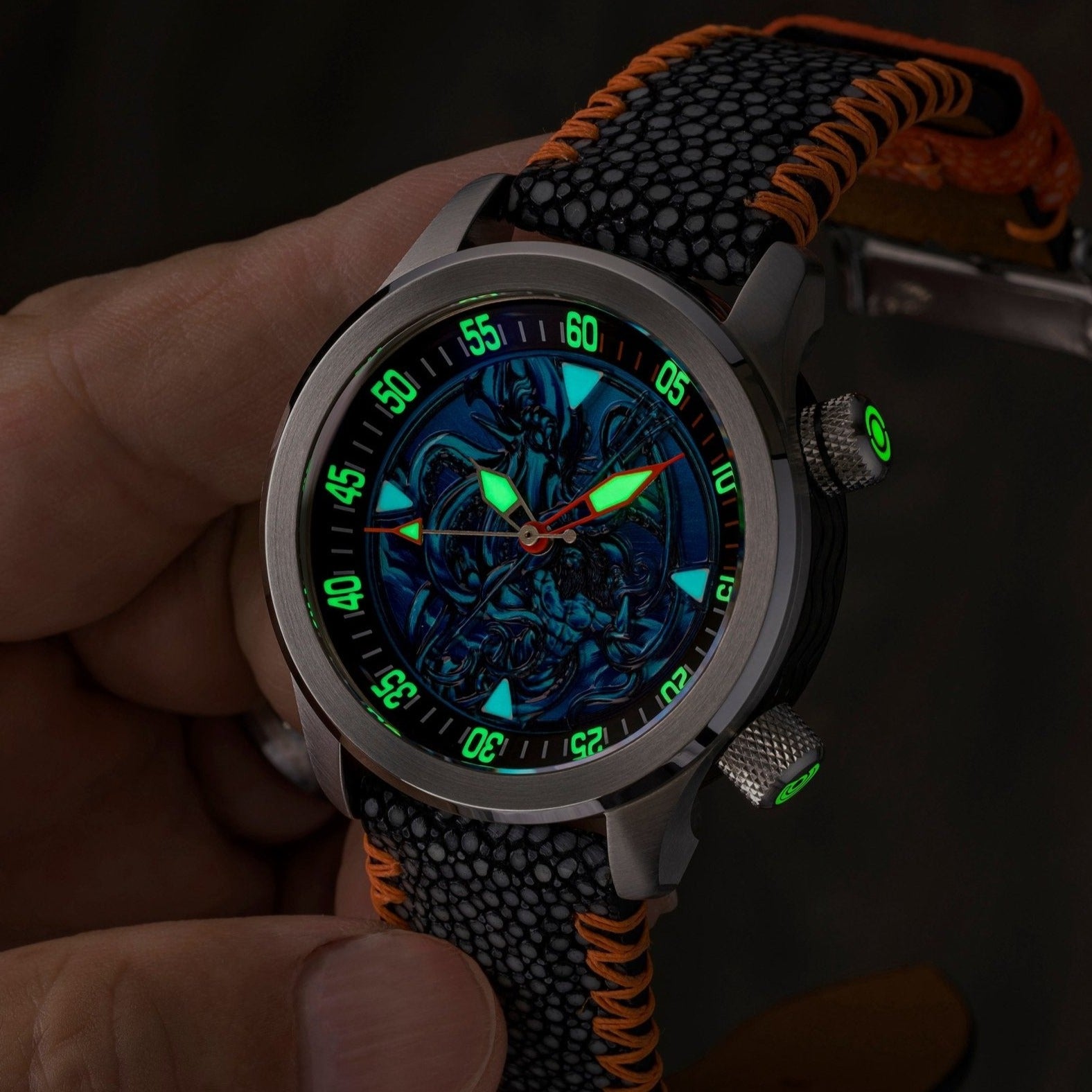 Ocean Crawler Kraken vs. Neptune 2022 - Ocean Crawler Watch Co.