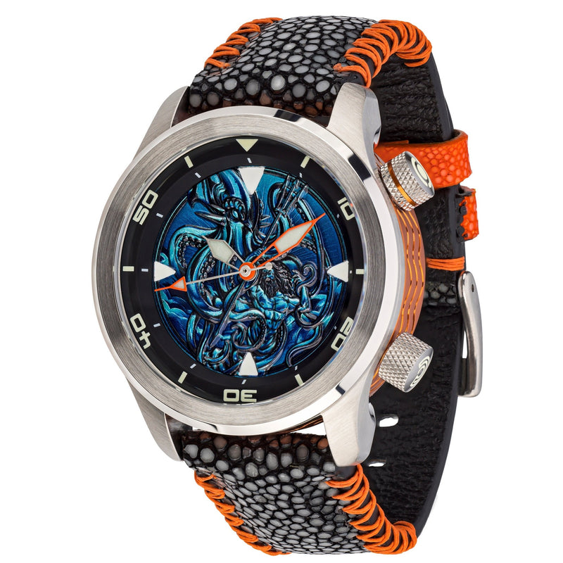 Ocean Crawler Kraken vs Neptune - Preorder - Ocean Crawler Watch Co.