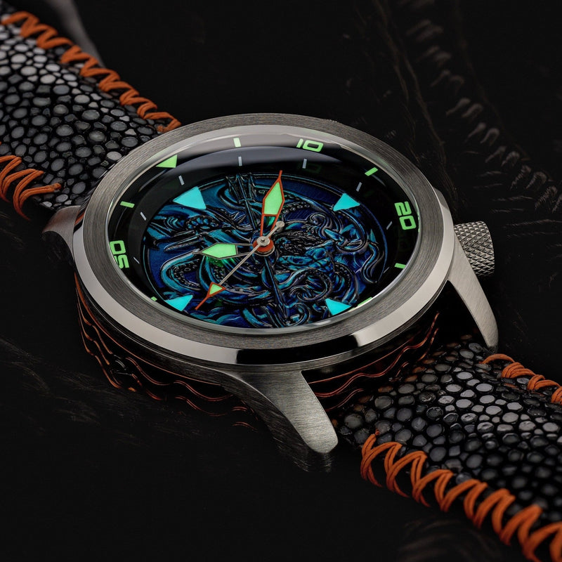 Ocean Crawler Kraken vs Neptune - Preorder - Ocean Crawler Watch Co.