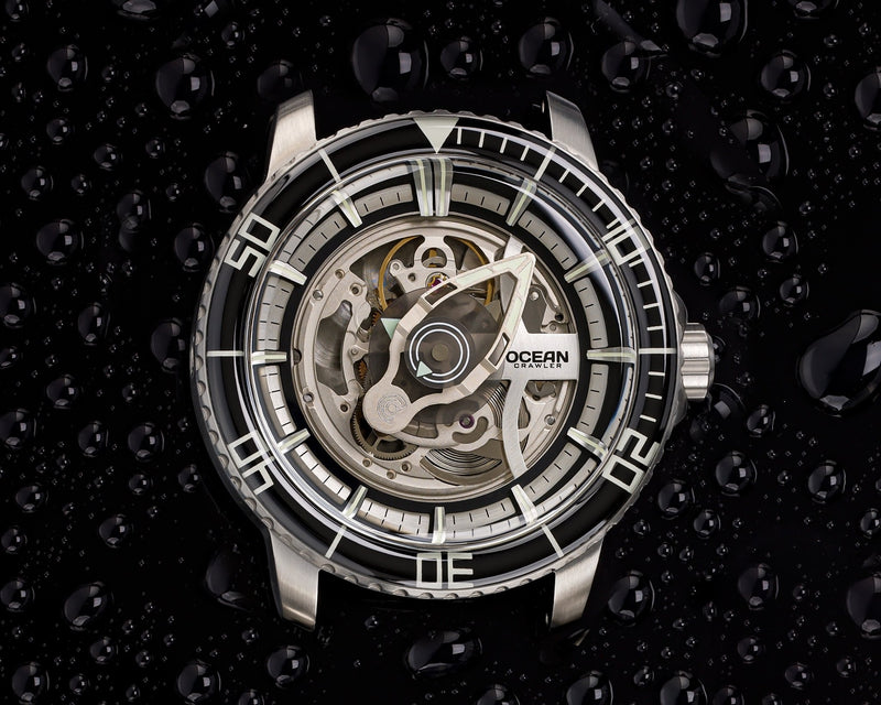 Ocean Crawler Mecha Diver - Prototype - Black - Ocean Crawler Watch Co.