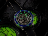 Ocean Crawler Mecha Diver - Prototype - Blue - Ocean Crawler Watch Co.