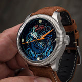 Ocean Crawler Mermaid - Ceramic-Enamel Dial - LE - Ocean Crawler Watch Co.