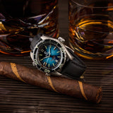 Ocean Crawler Navigator - Blue dial - Store sample - Ocean Crawler Watch Co.