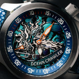 Ocean Crawler Neptune - Blue - Prototype - Ocean Crawler Watch Co.