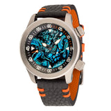 Ocean Crawler Neptune Mythic Battle 2023 - Black Strap/Black Case Ring - Ocean Crawler Watch Co.