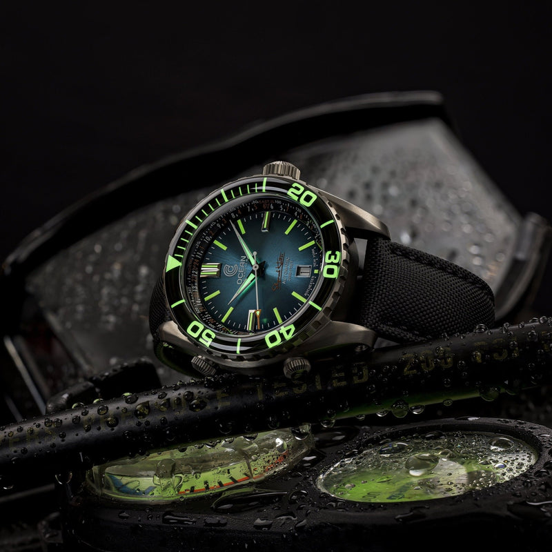 Ocean Crawler Ocean Navigator 45 - Blue - Preorder - Ocean Crawler Watch Co.